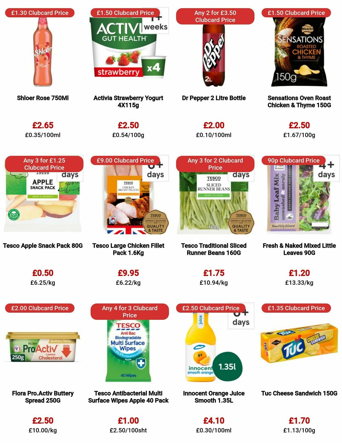 TESCO Offers from 17 August
