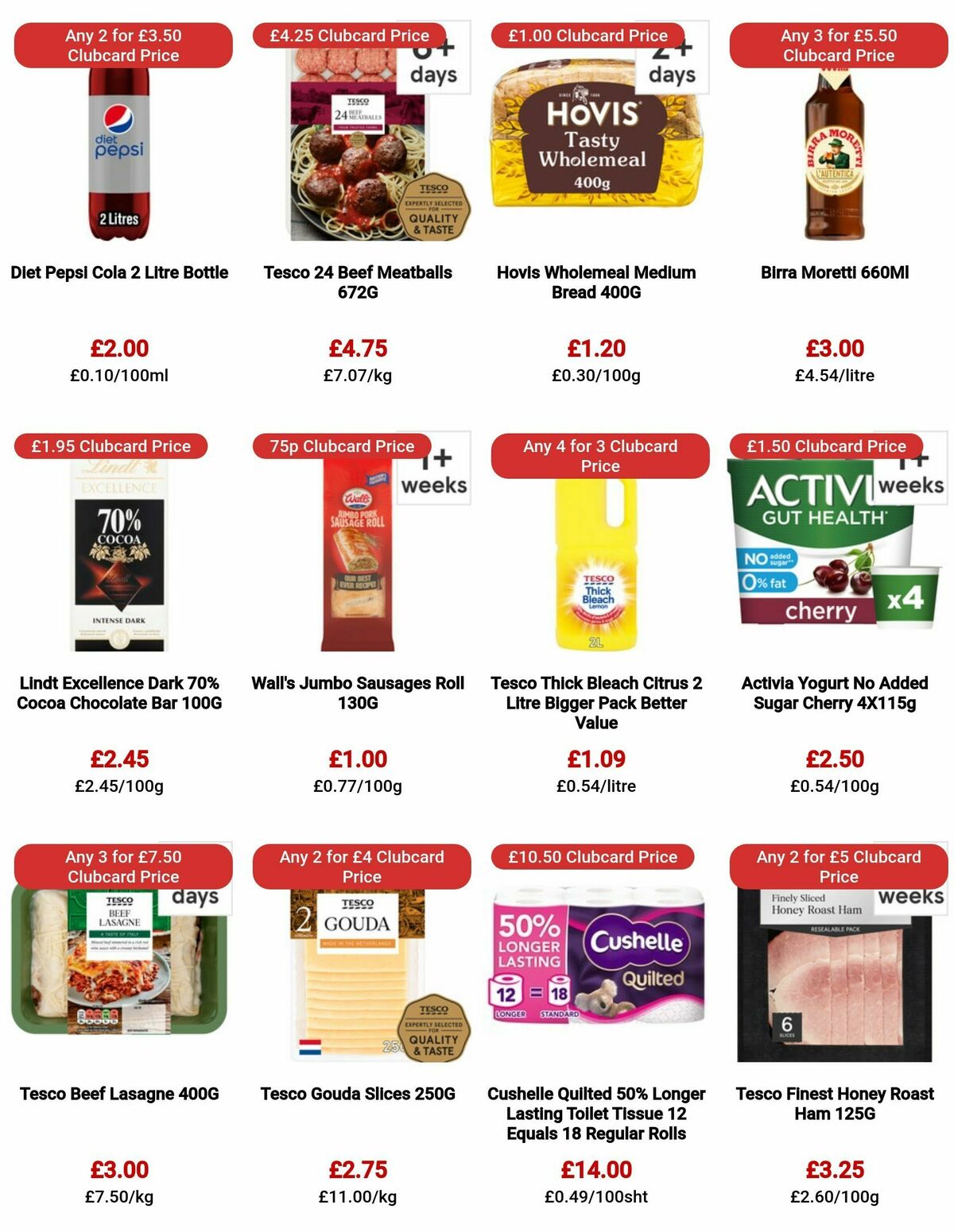 TESCO Offers from 17 August