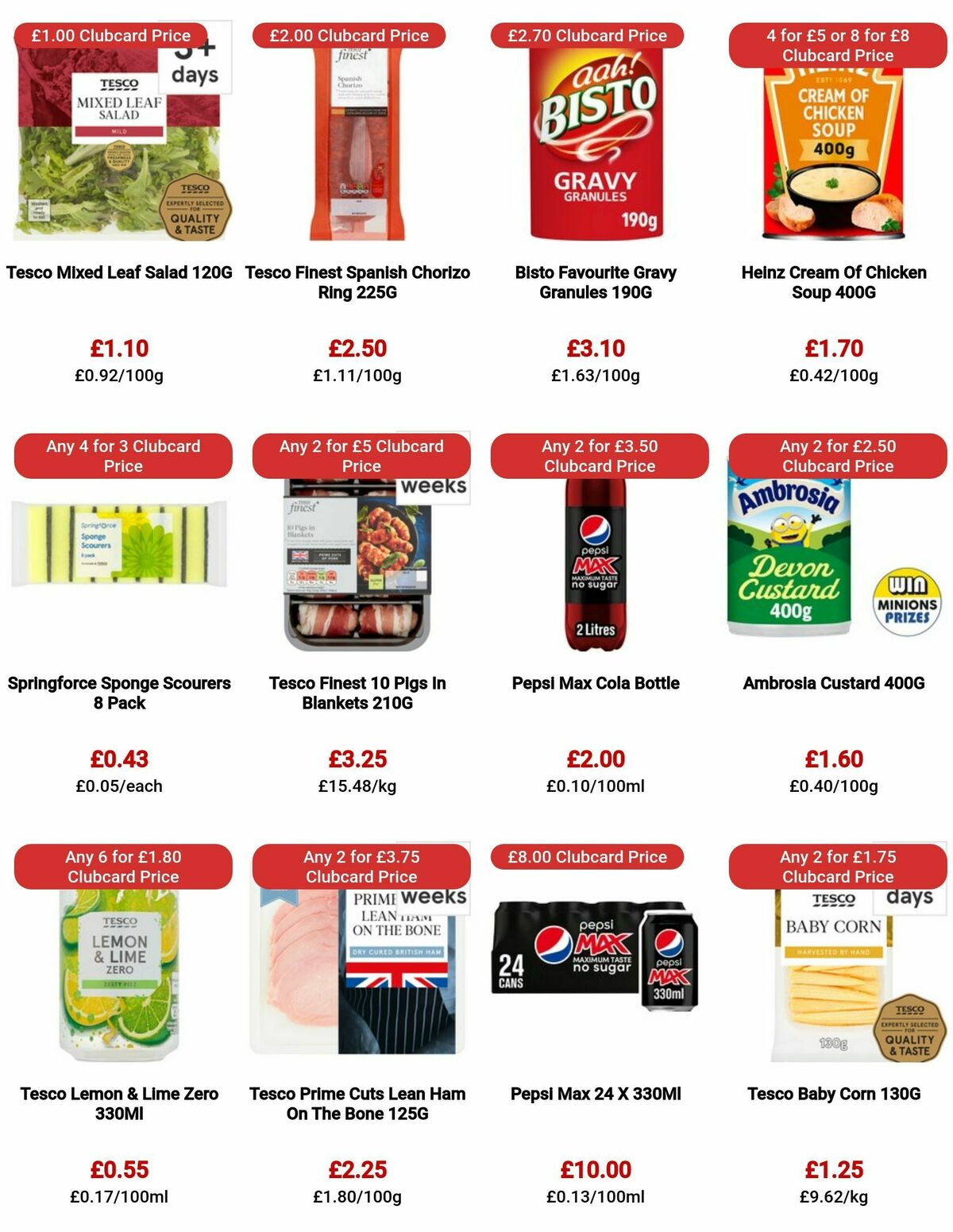 TESCO Offers from 17 August
