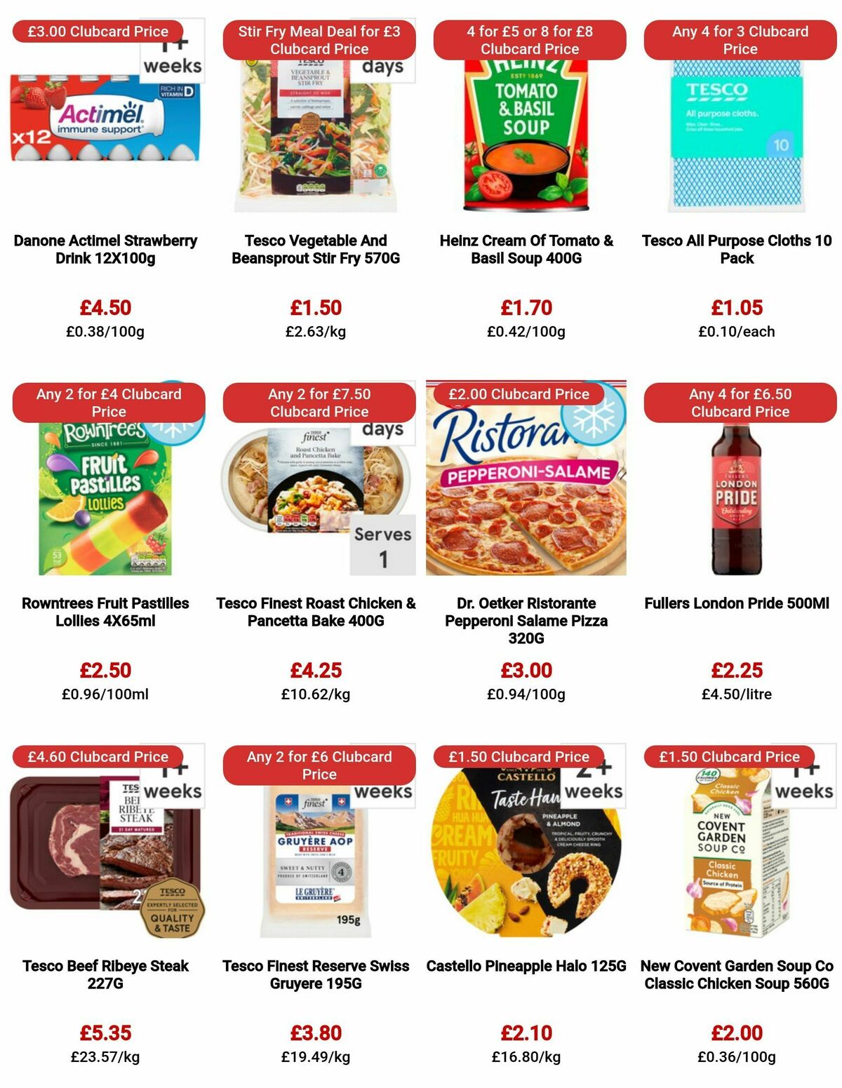 TESCO Offers from 17 August