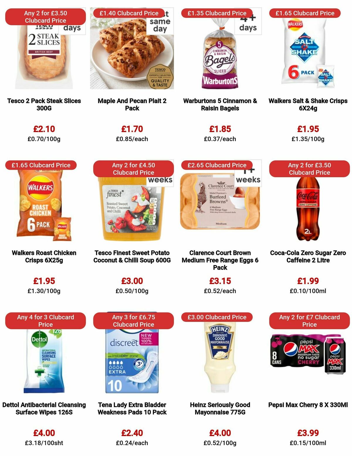 TESCO Offers from 17 August