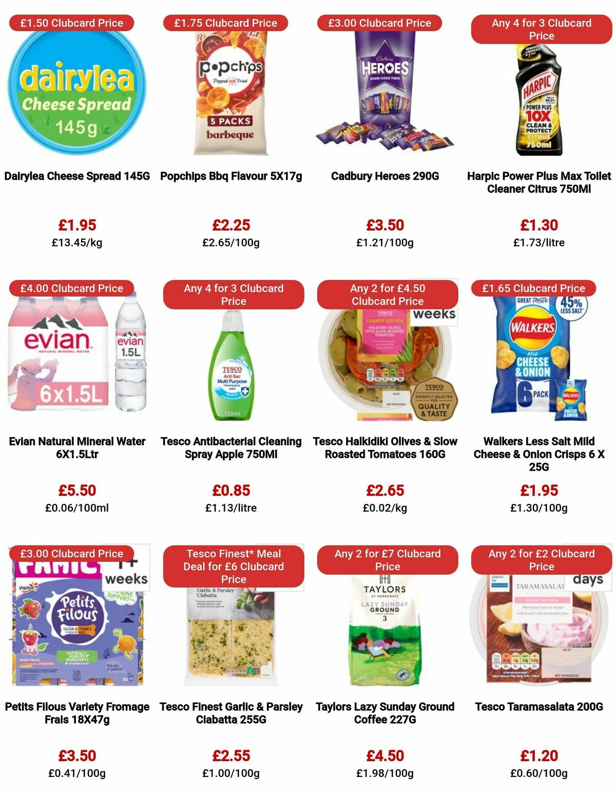 TESCO Offers from 17 August