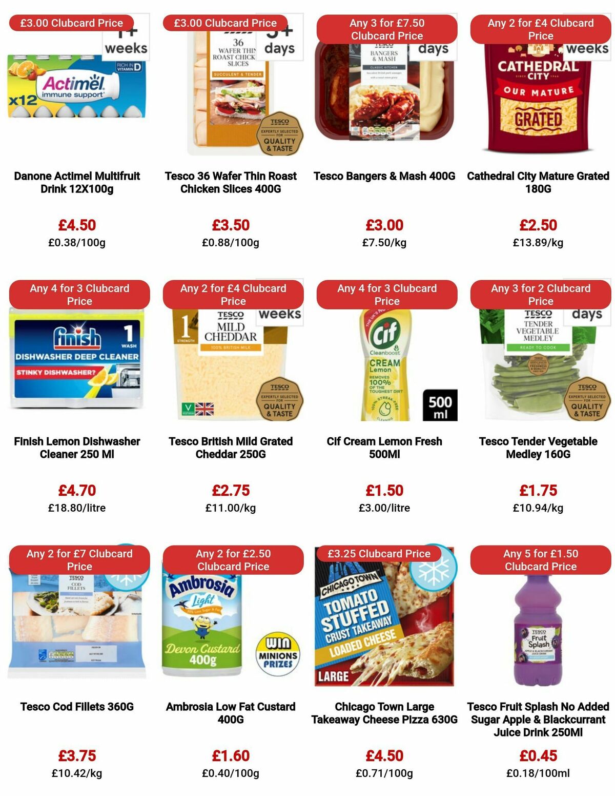 TESCO Offers from 17 August