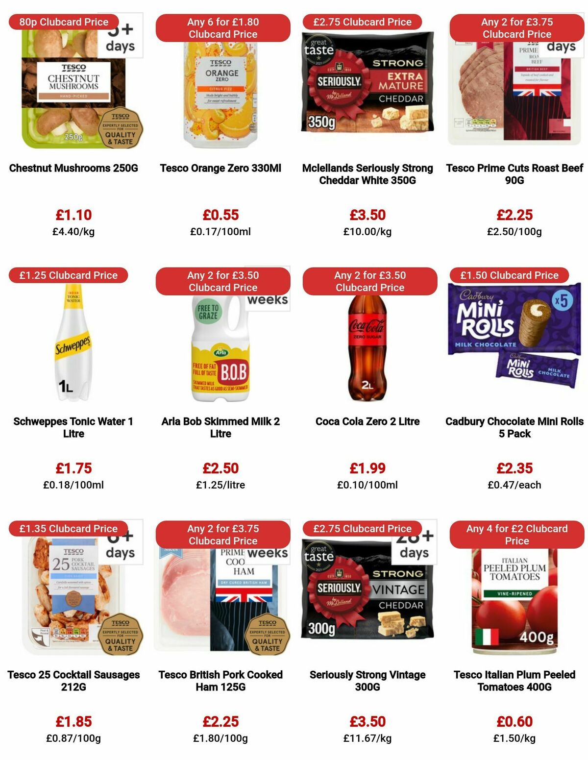TESCO Offers from 17 August