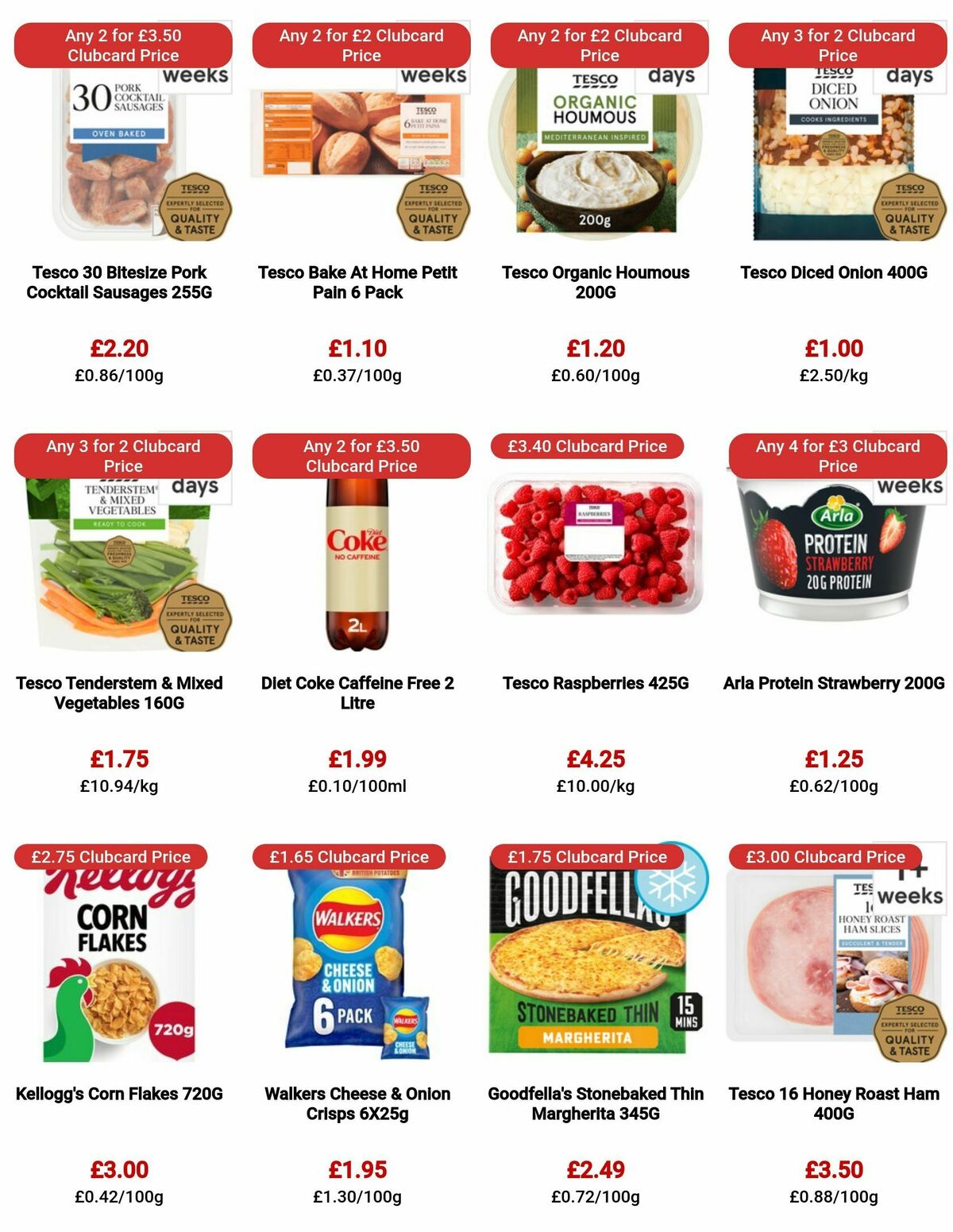 TESCO Offers from 24 August