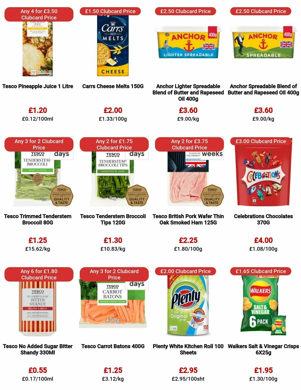 TESCO Offers from 24 August