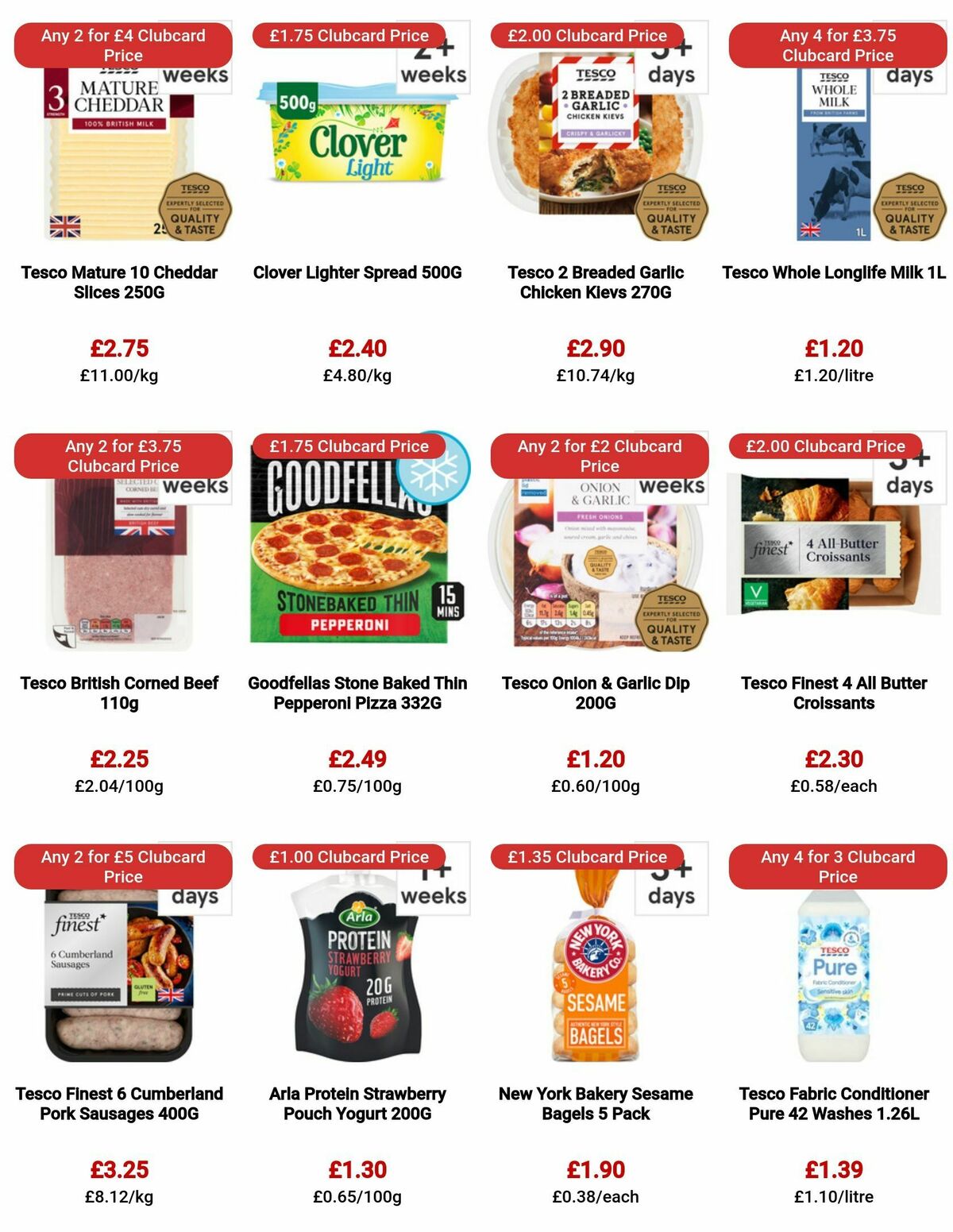 TESCO Offers from 24 August