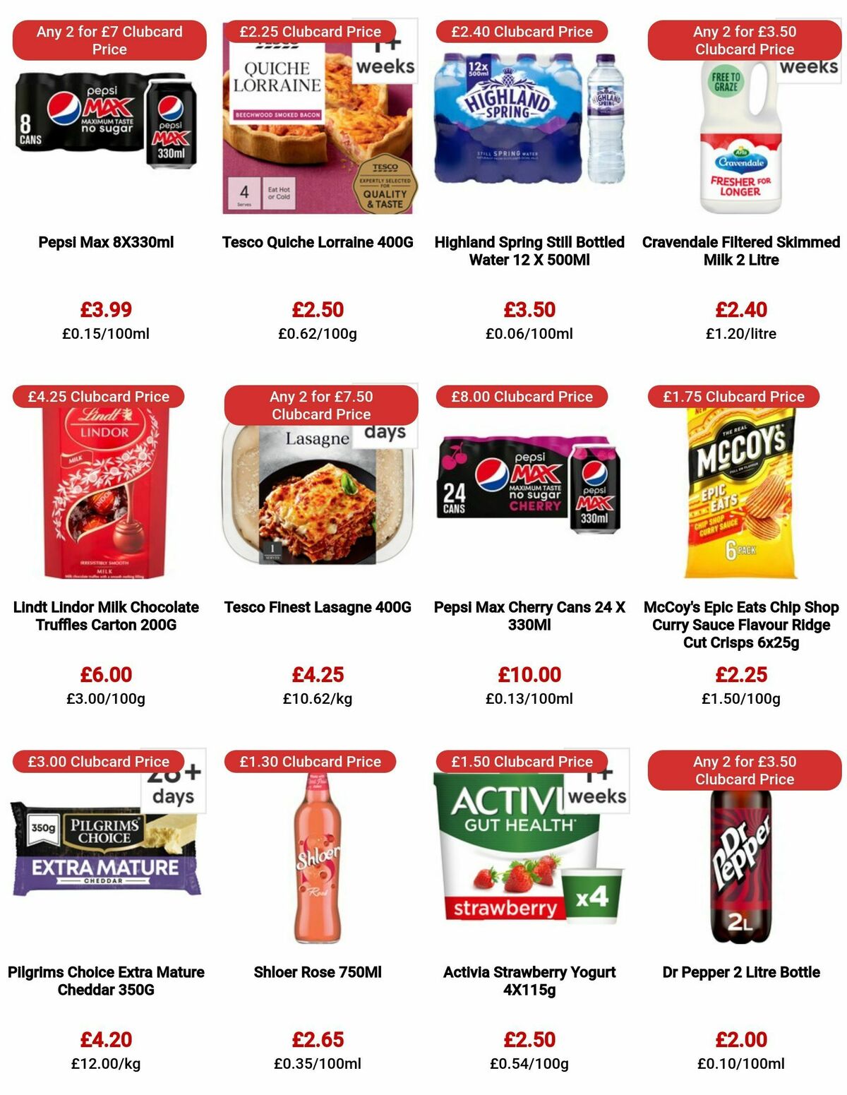 TESCO Offers from 24 August