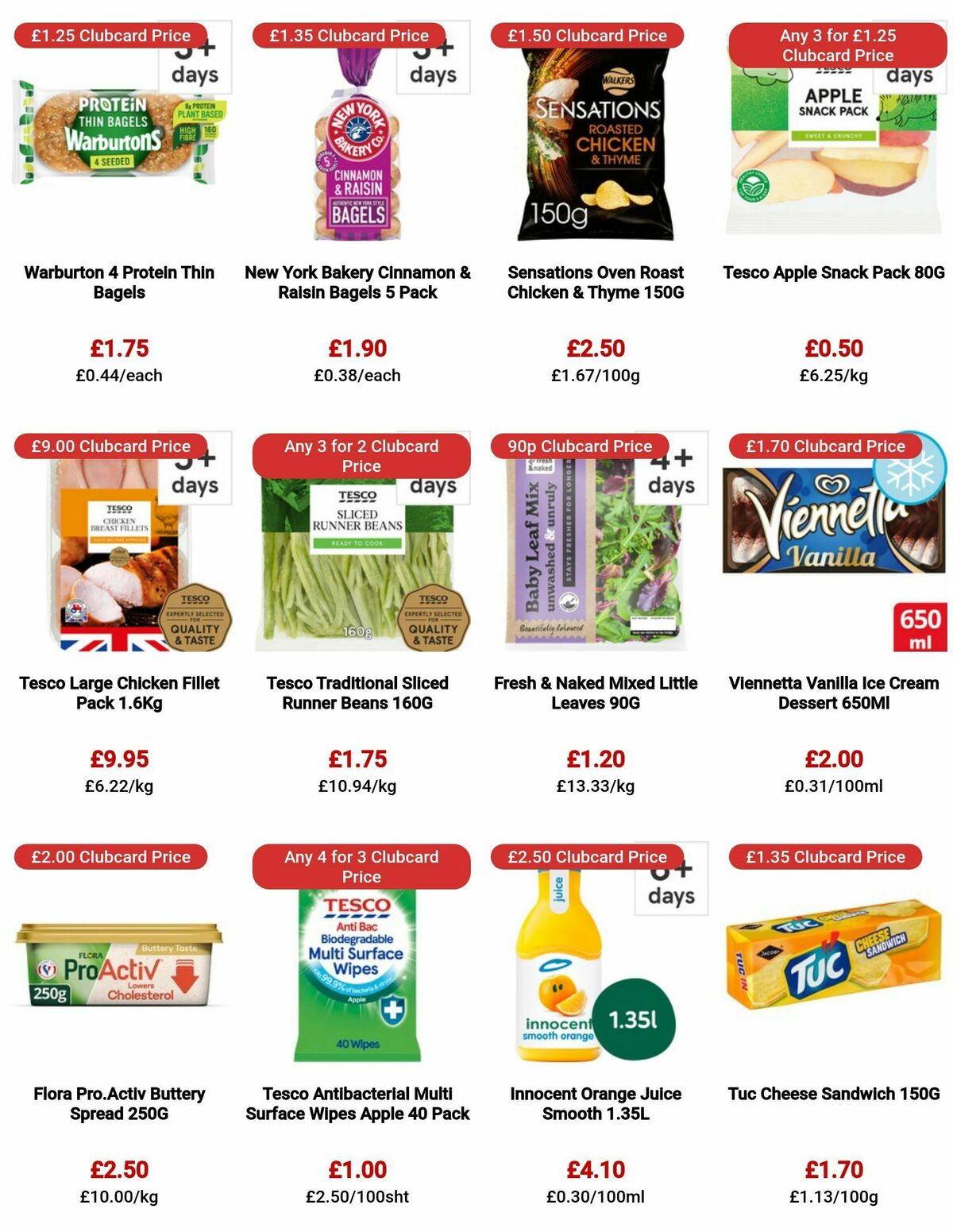 TESCO Offers from 24 August