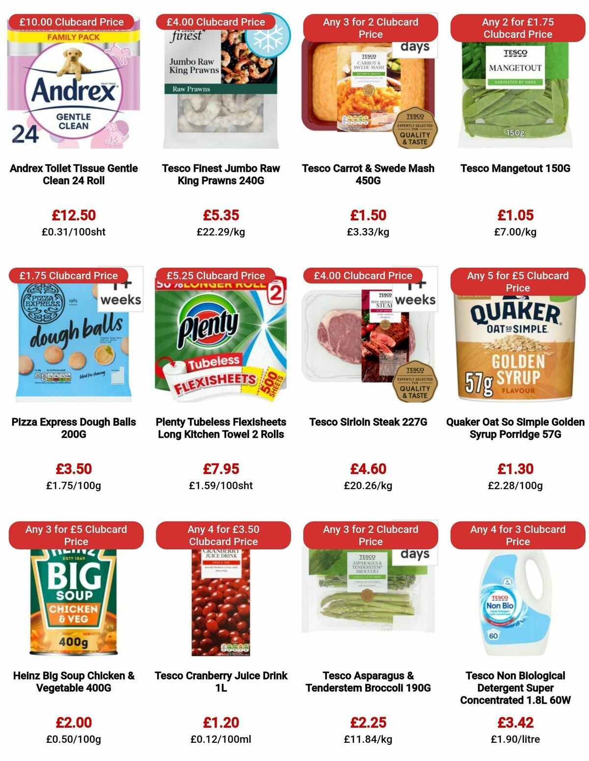 TESCO Offers from 24 August