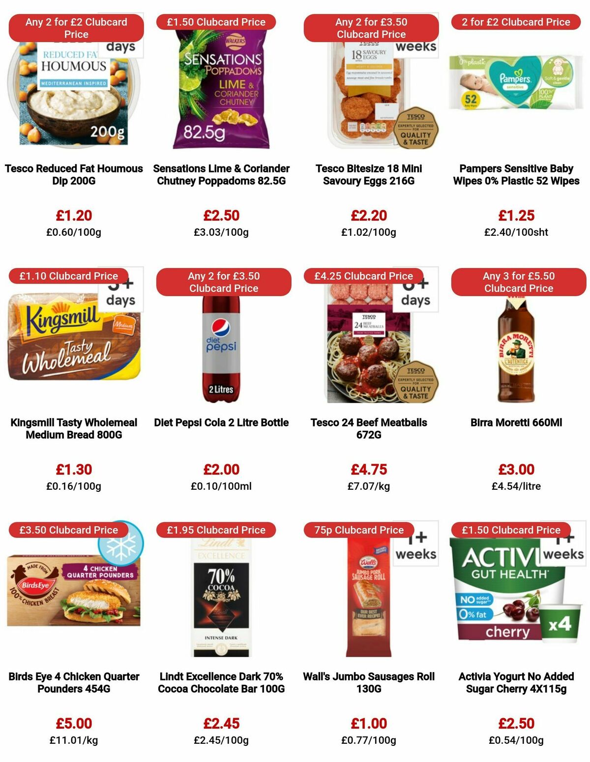 TESCO Offers from 24 August