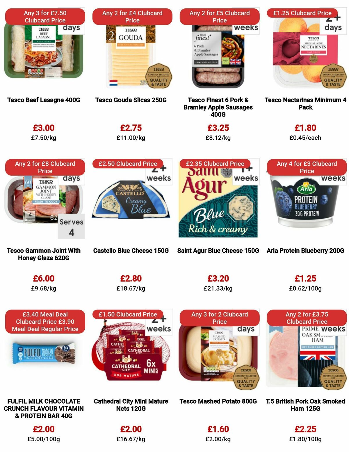 TESCO Offers from 24 August