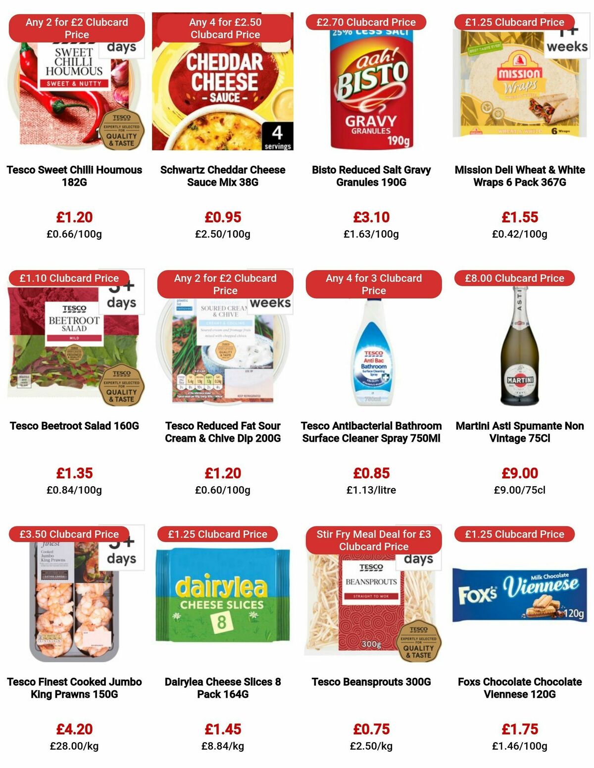 TESCO Offers from 24 August