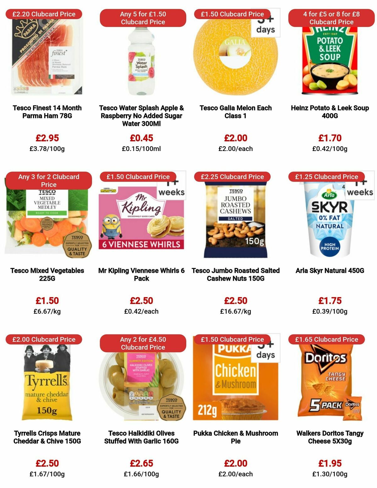 TESCO Offers from 24 August