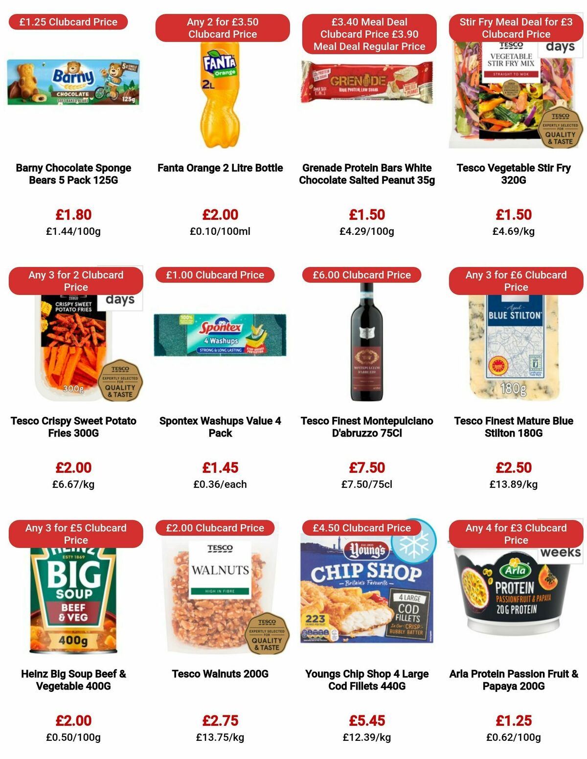 TESCO Offers from 24 August