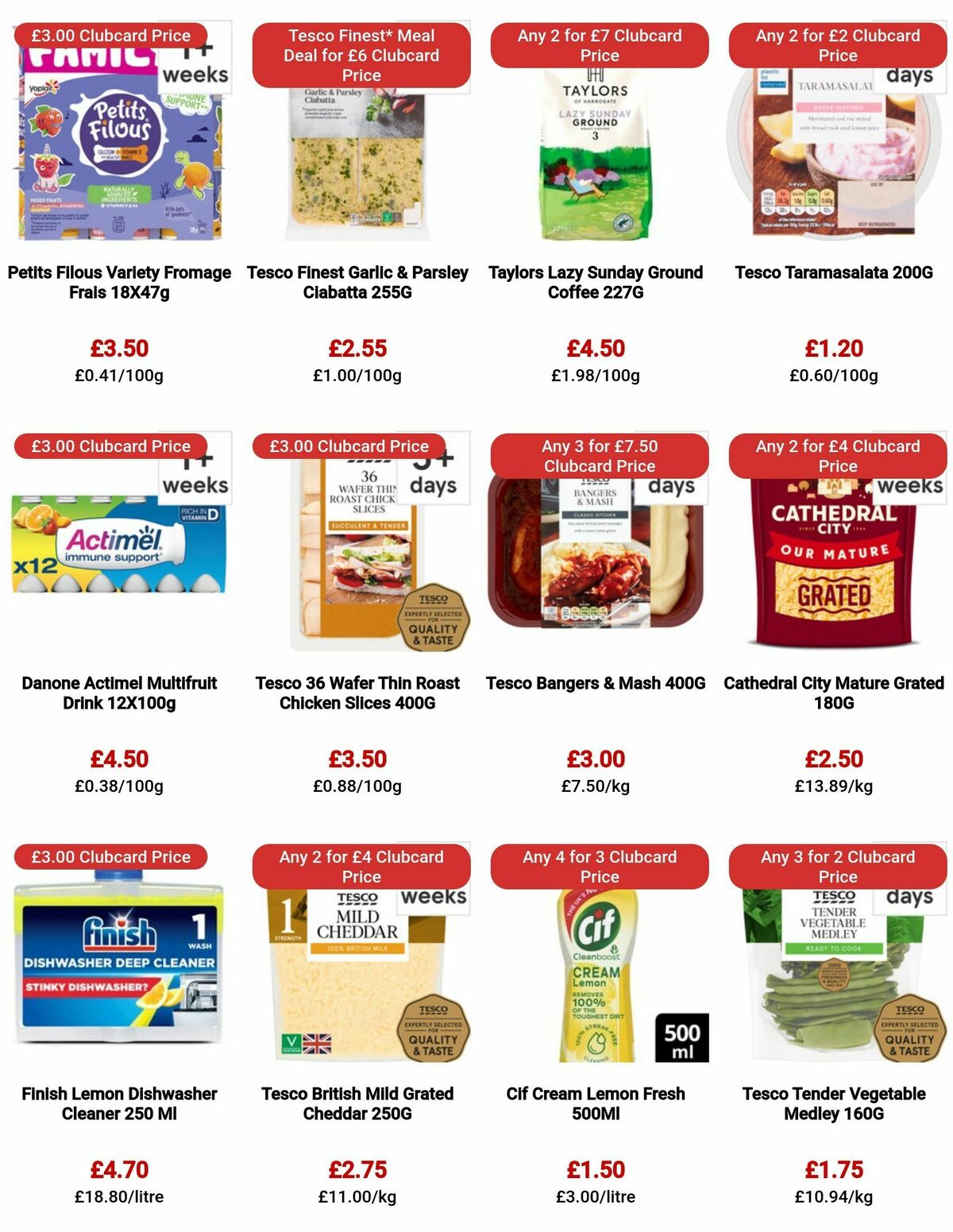 TESCO Offers from 24 August