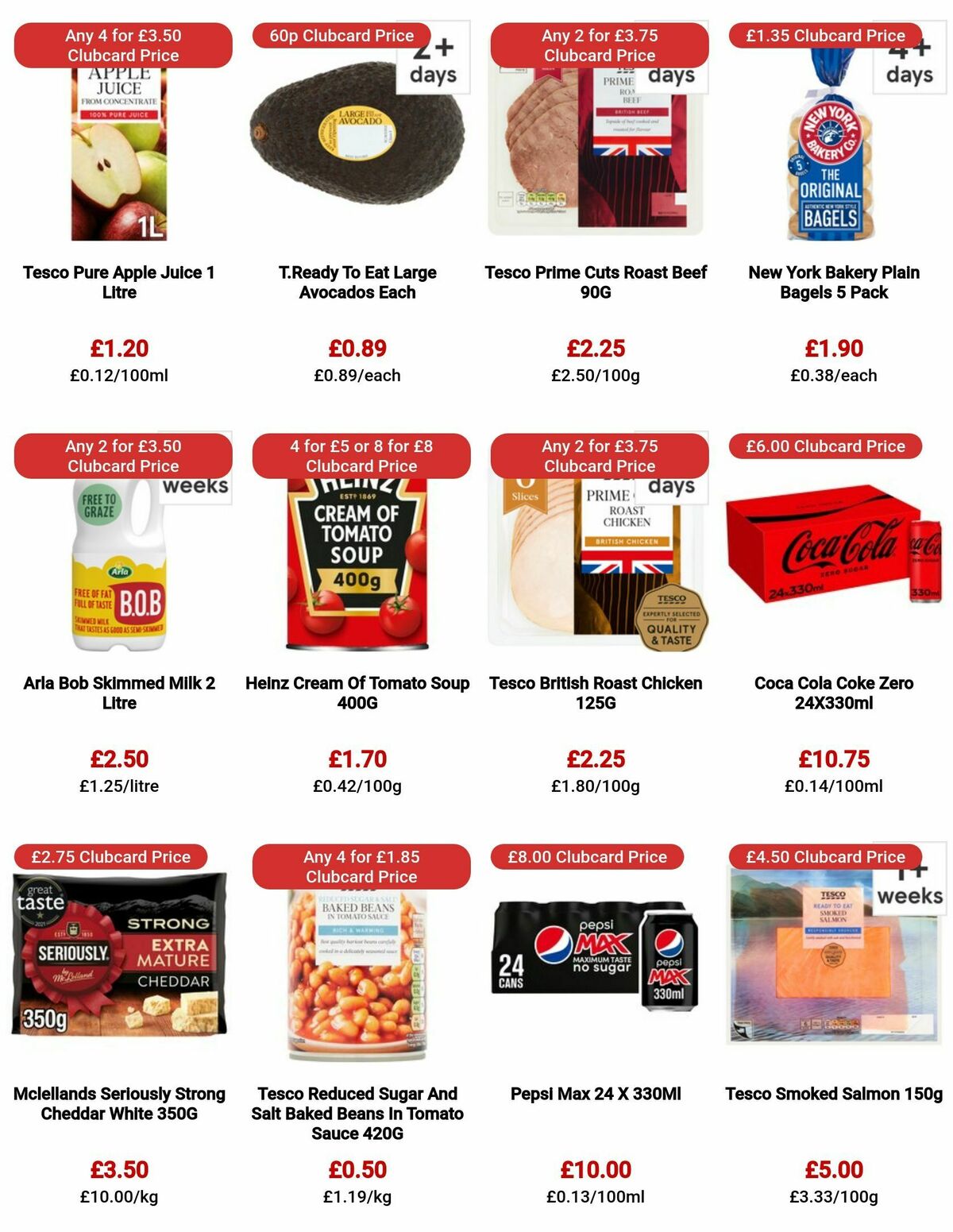 TESCO Offers from 24 August