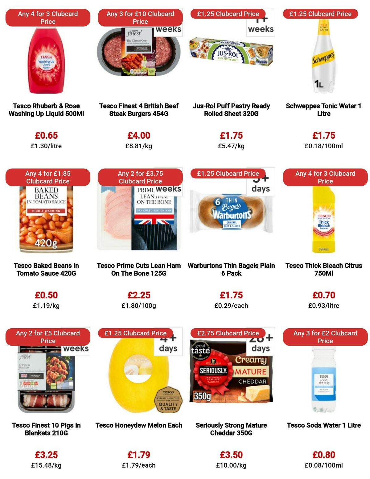 TESCO Offers from 24 August