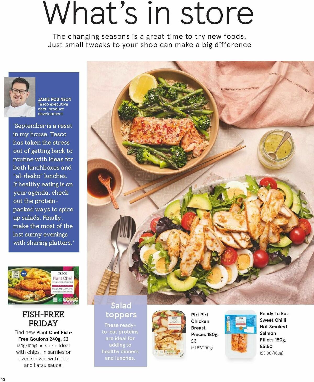 TESCO Magazine September Offers from 1 September