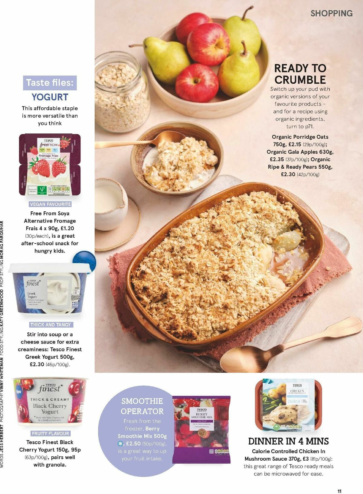 TESCO Magazine September Offers from 1 September