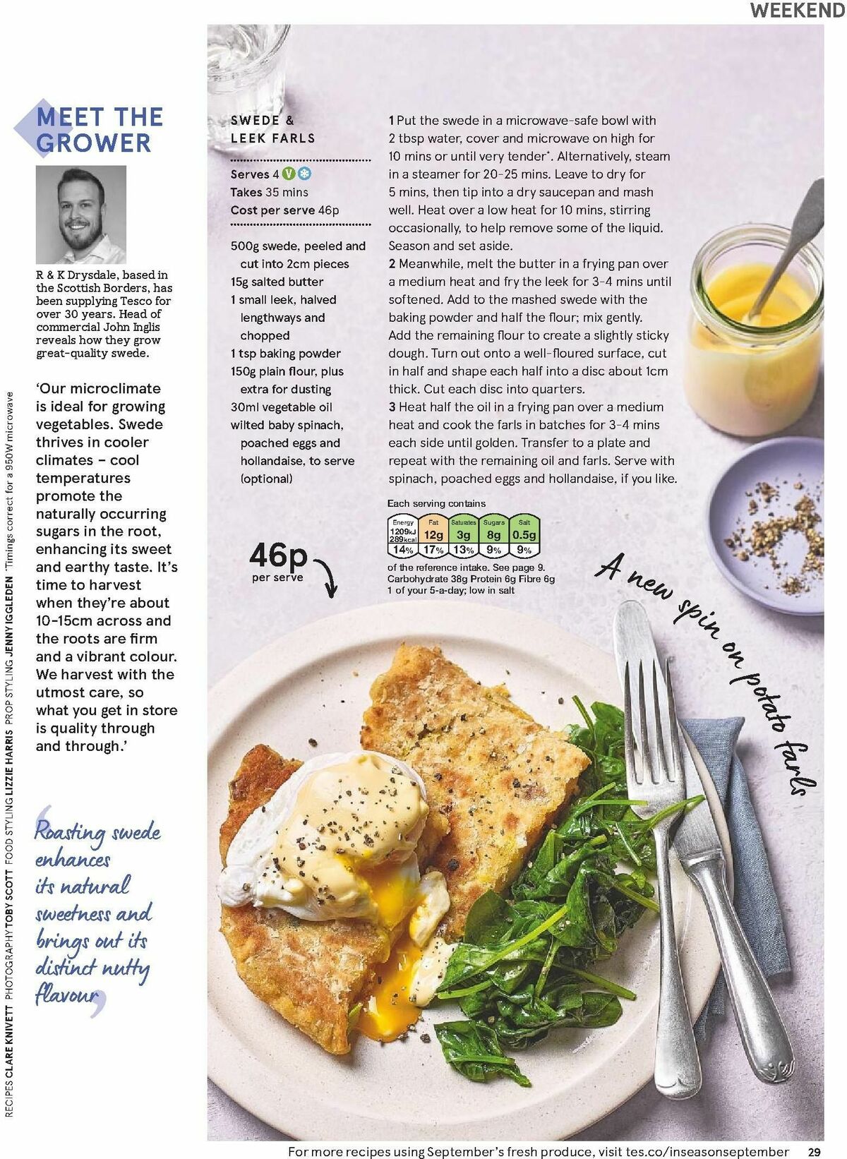 TESCO Magazine September Offers from 1 September