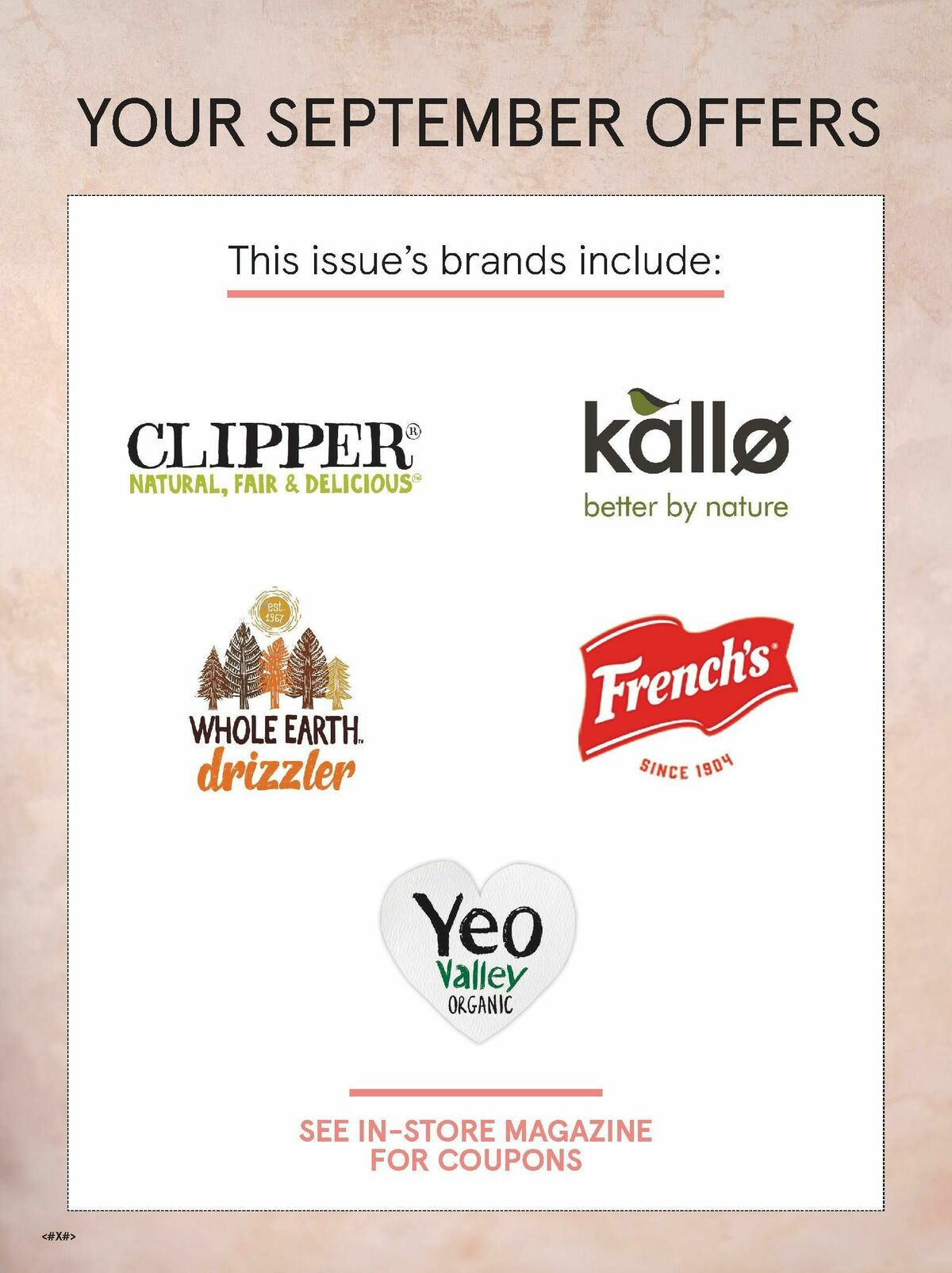 TESCO Magazine September Offers from 1 September