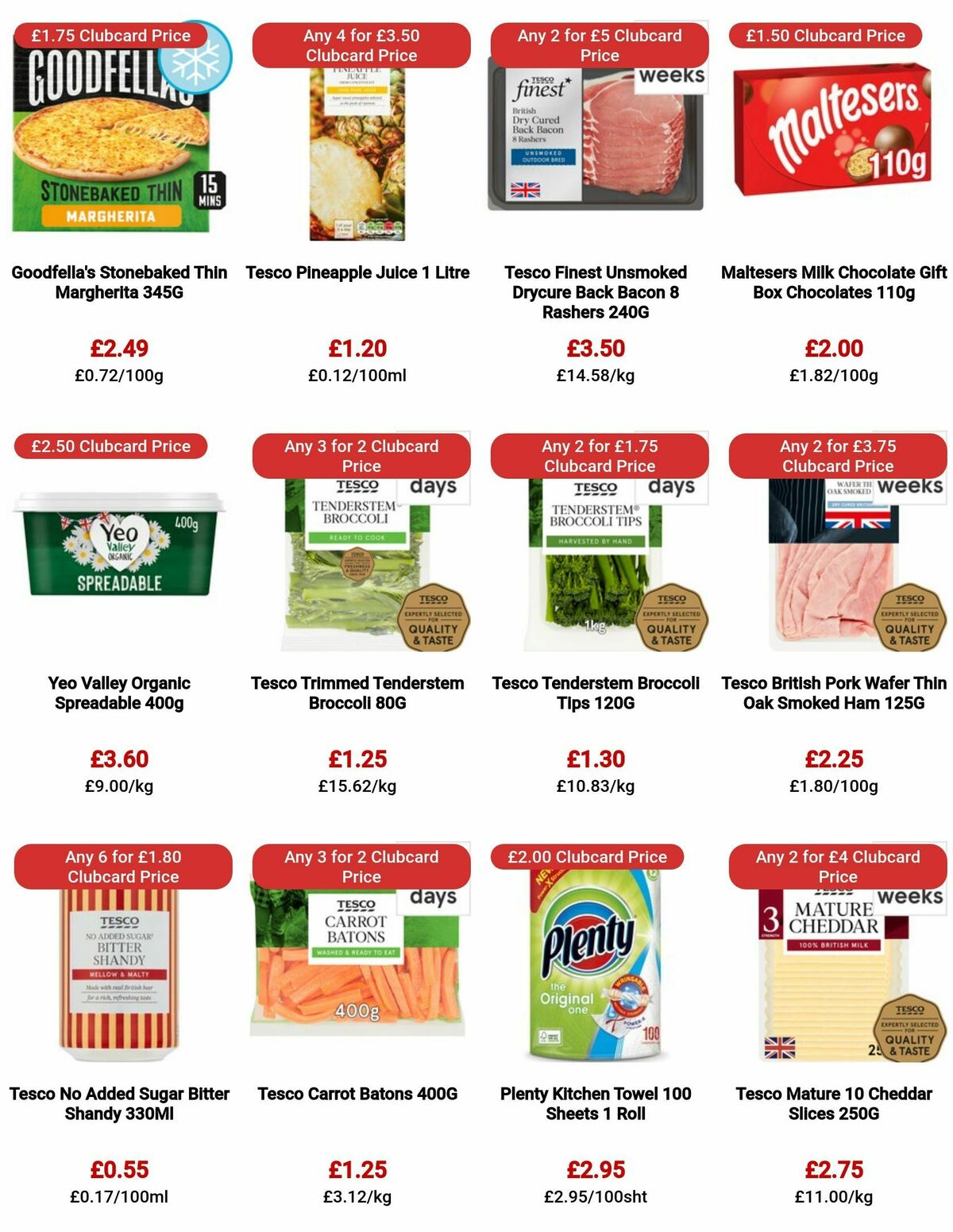 TESCO Offers from 31 August