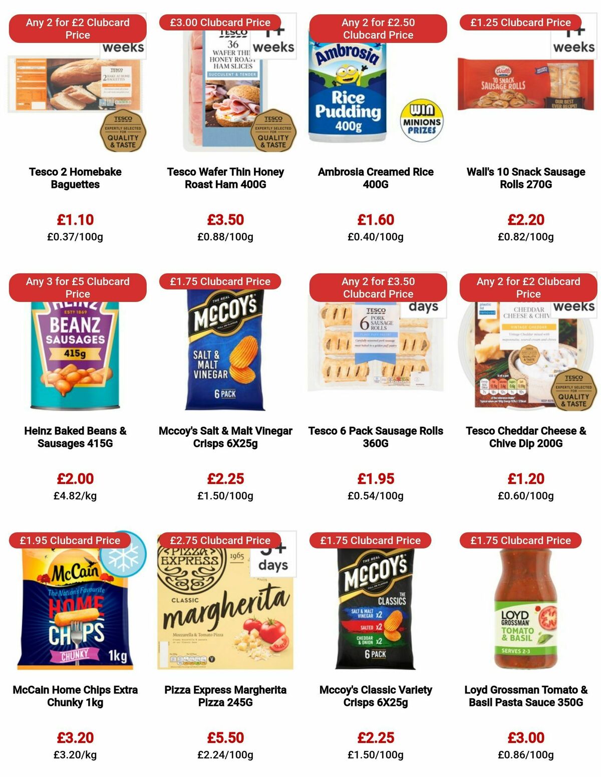 TESCO Offers from 31 August