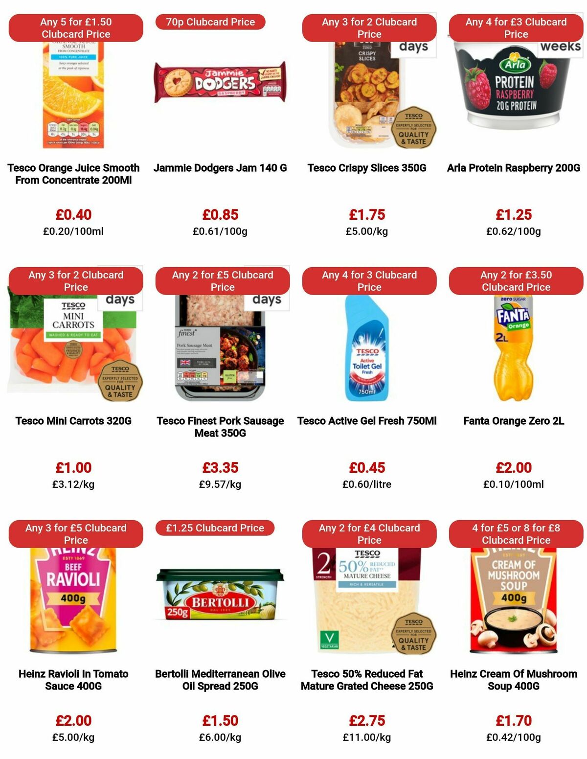 TESCO Offers from 31 August