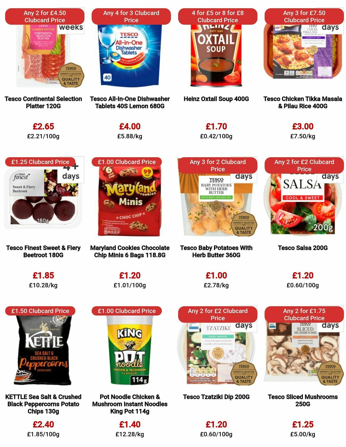 TESCO Offers from 31 August