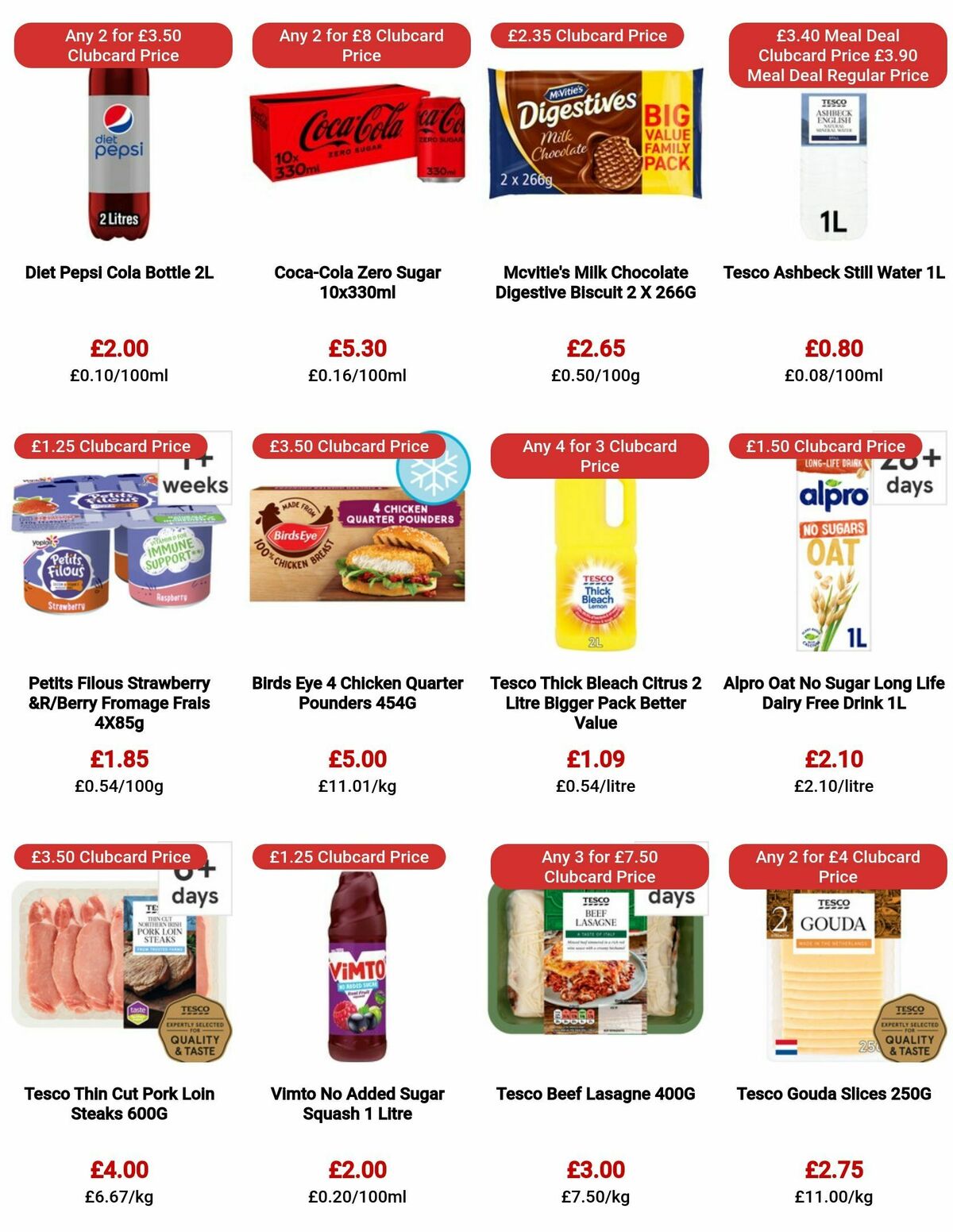 TESCO Offers from 31 August