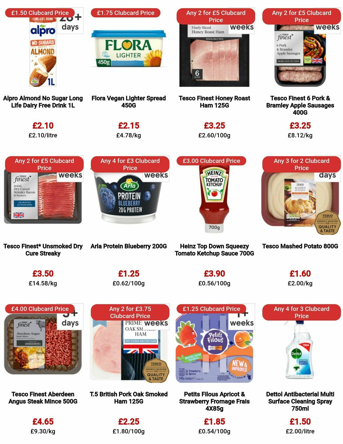TESCO Offers from 31 August