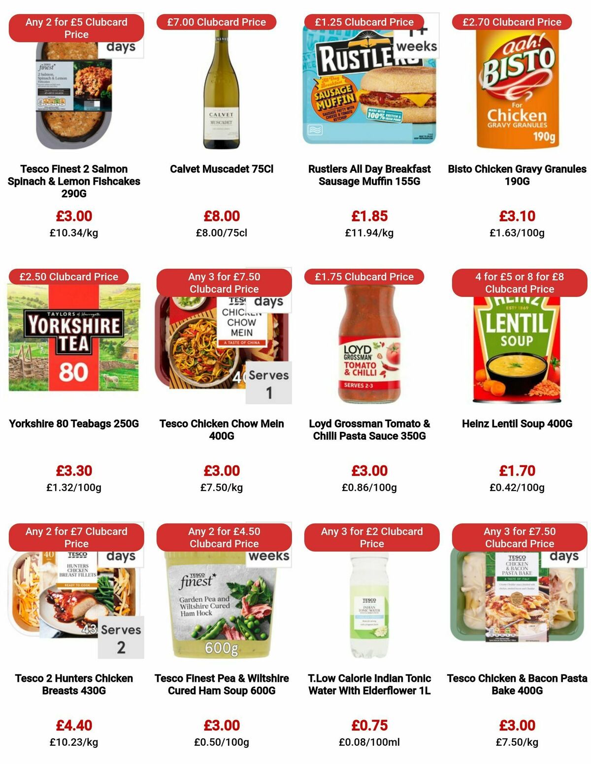 TESCO Offers from 31 August