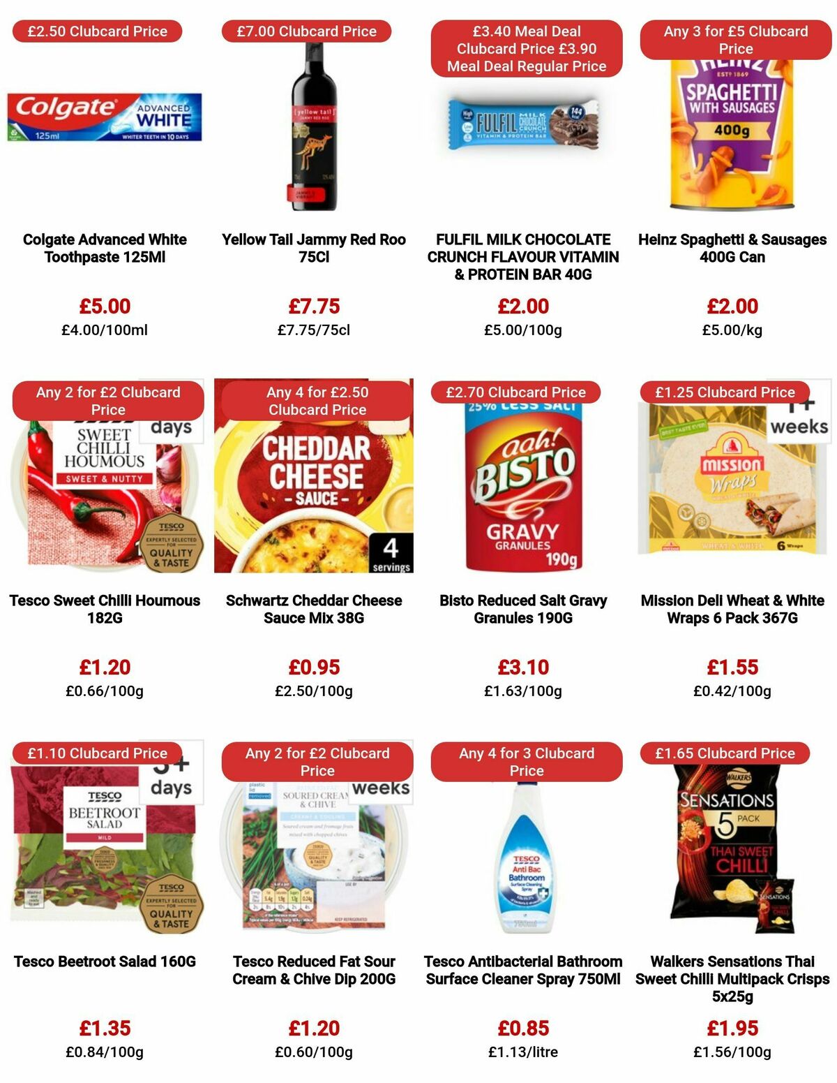 TESCO Offers from 31 August