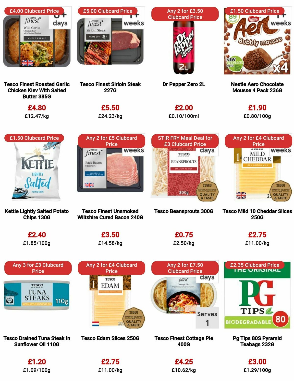 TESCO Offers from 31 August