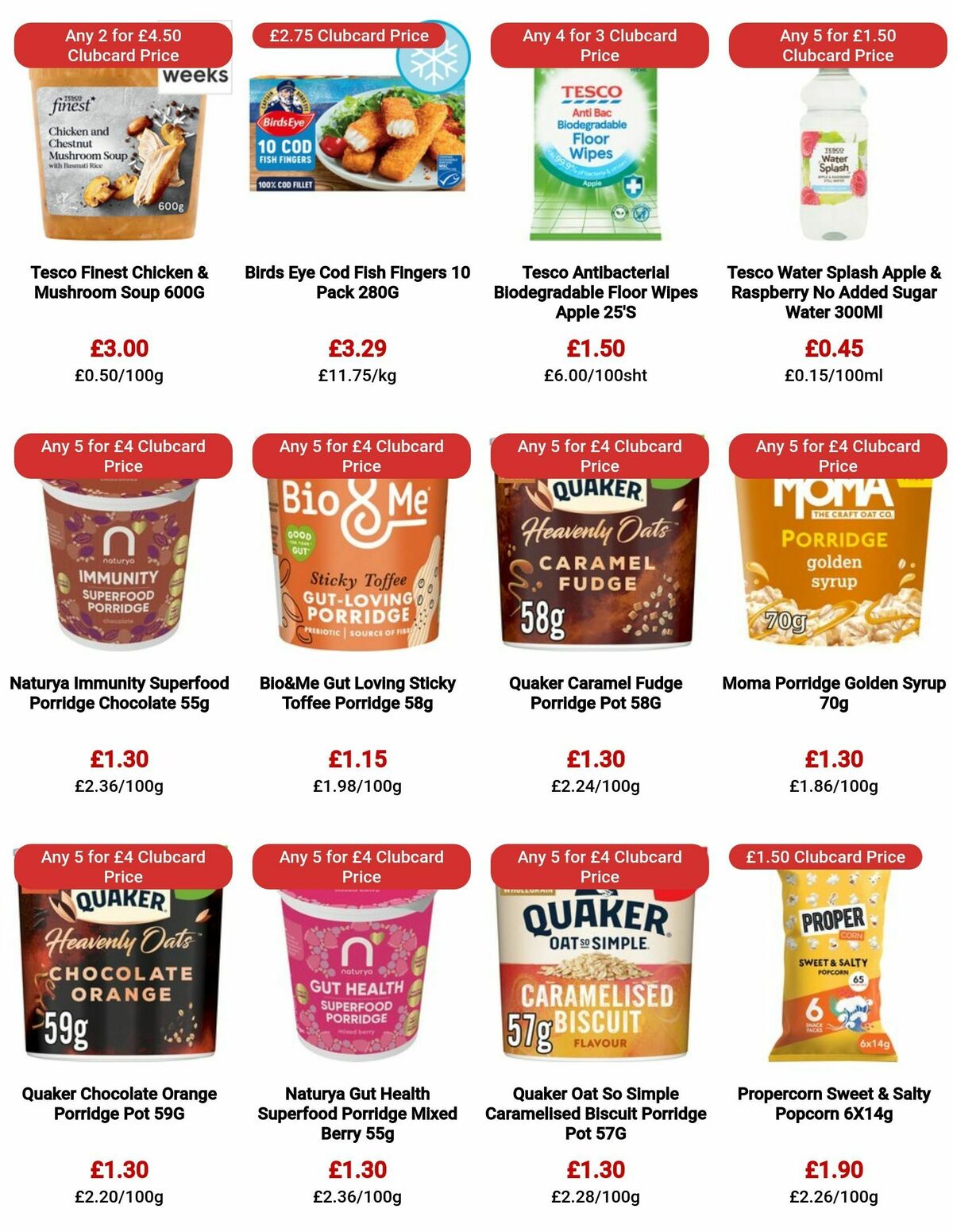 TESCO Offers from 31 August