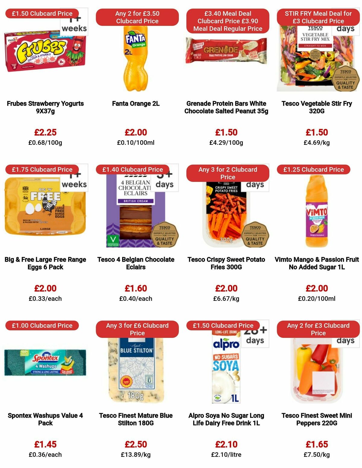 TESCO Offers from 31 August