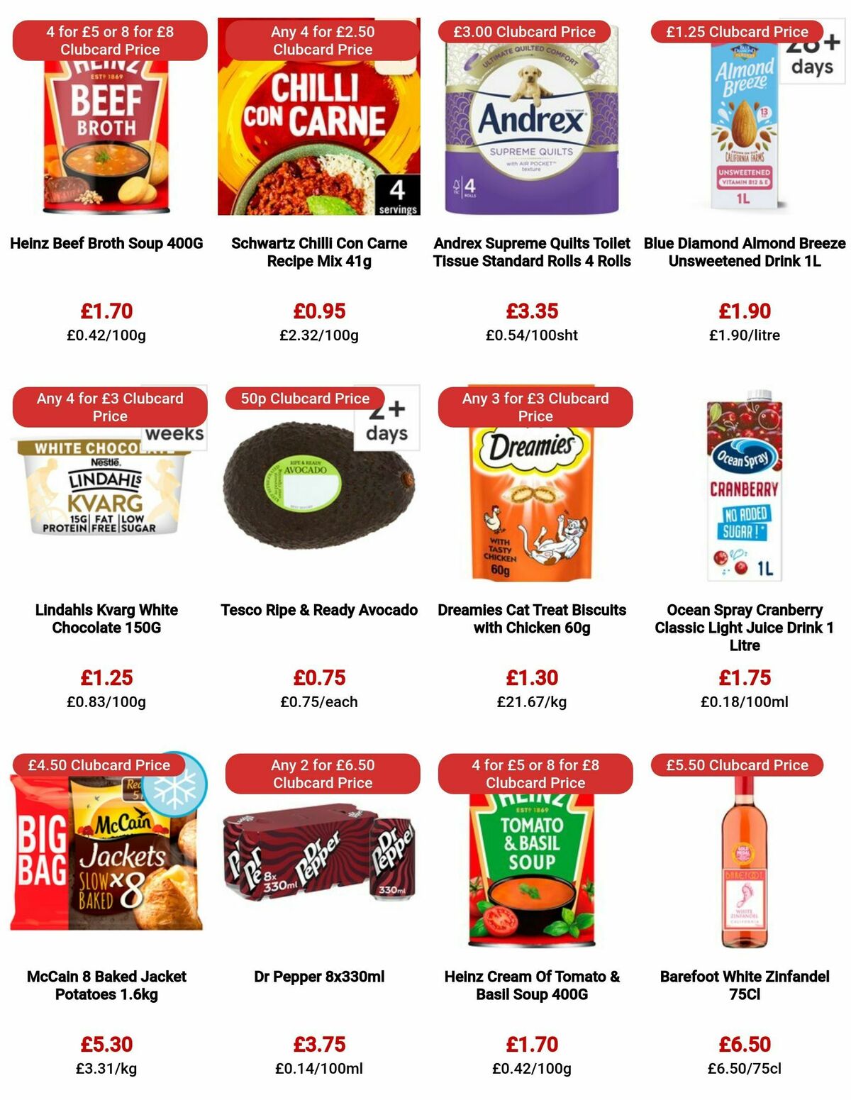 TESCO Offers from 31 August