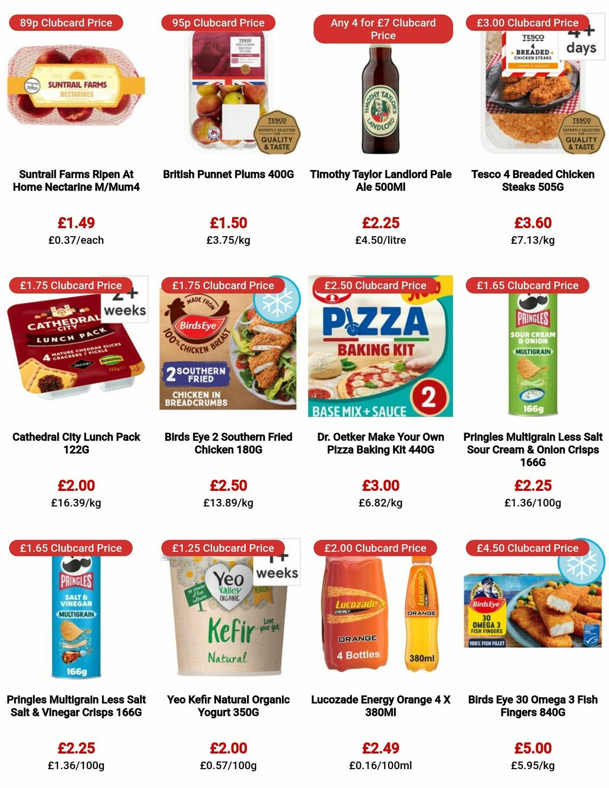 TESCO Offers from 31 August