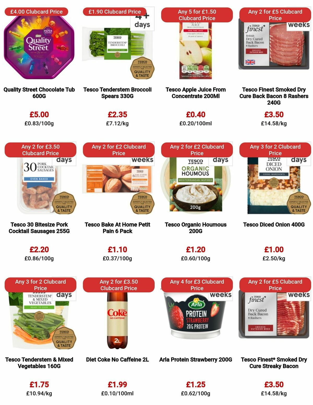 TESCO Offers from 31 August