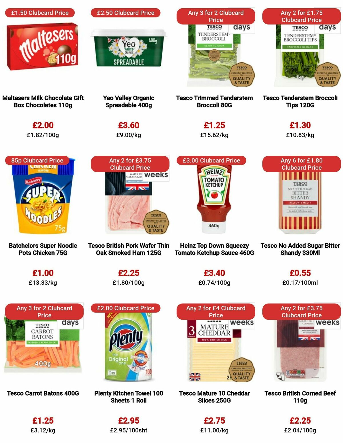 TESCO Offers from 7 September