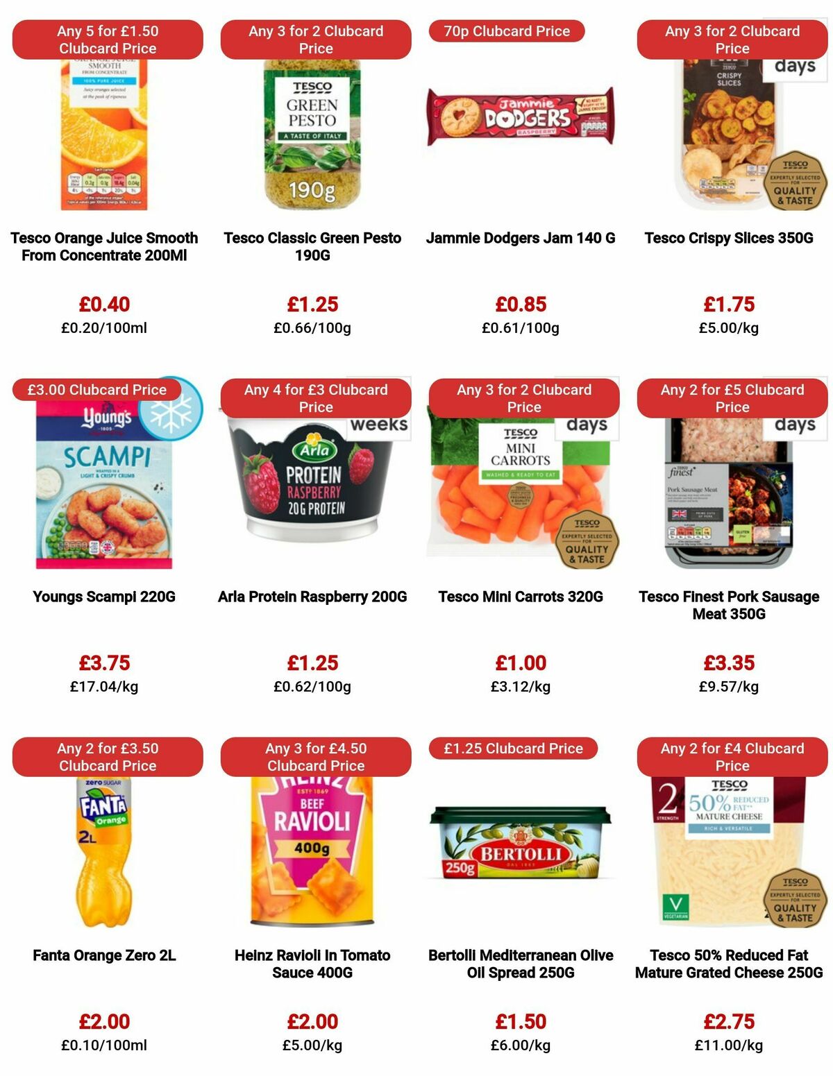 TESCO Offers from 7 September