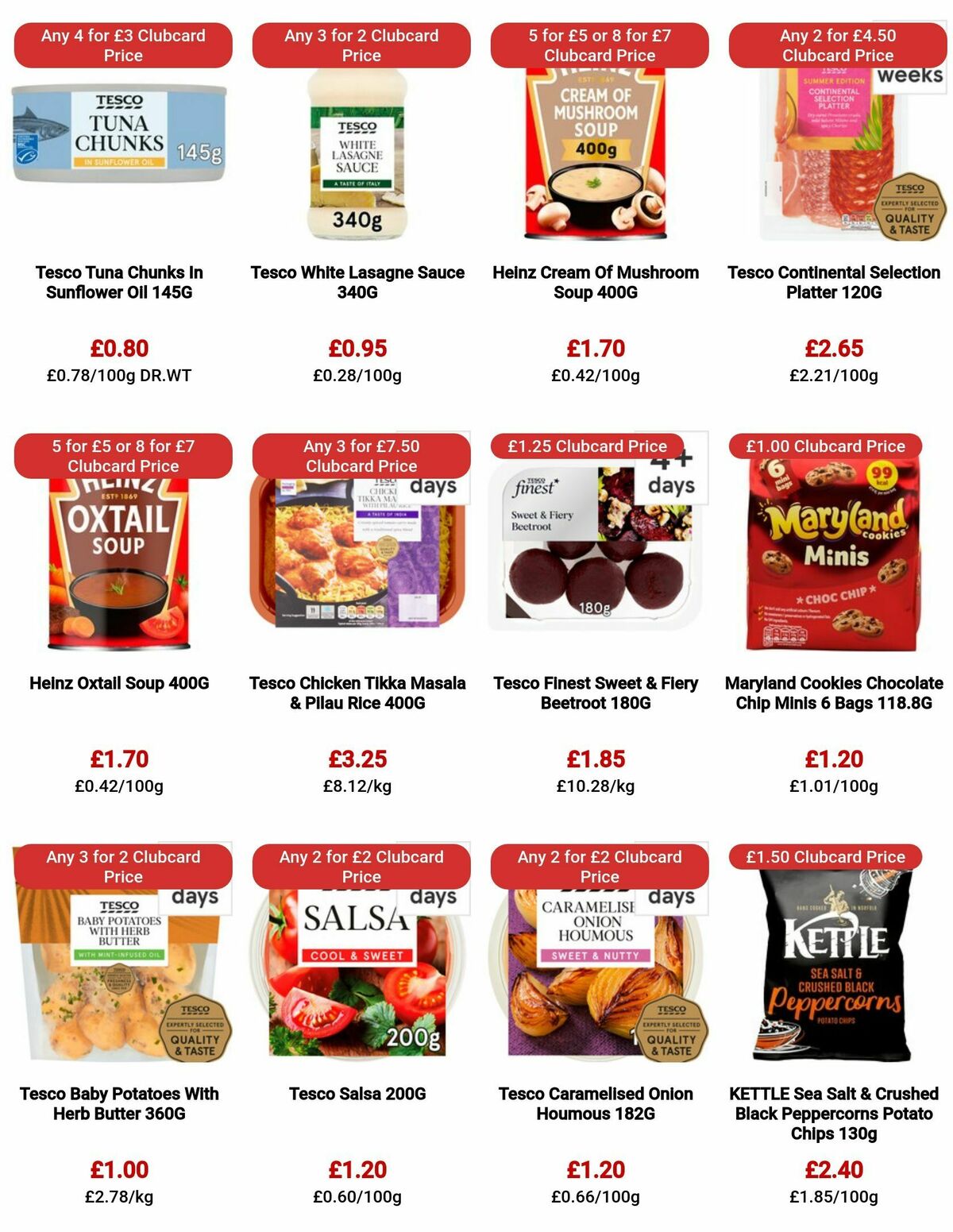 TESCO Offers from 7 September