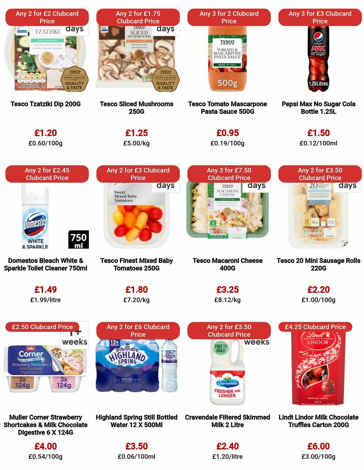 TESCO Offers from 7 September