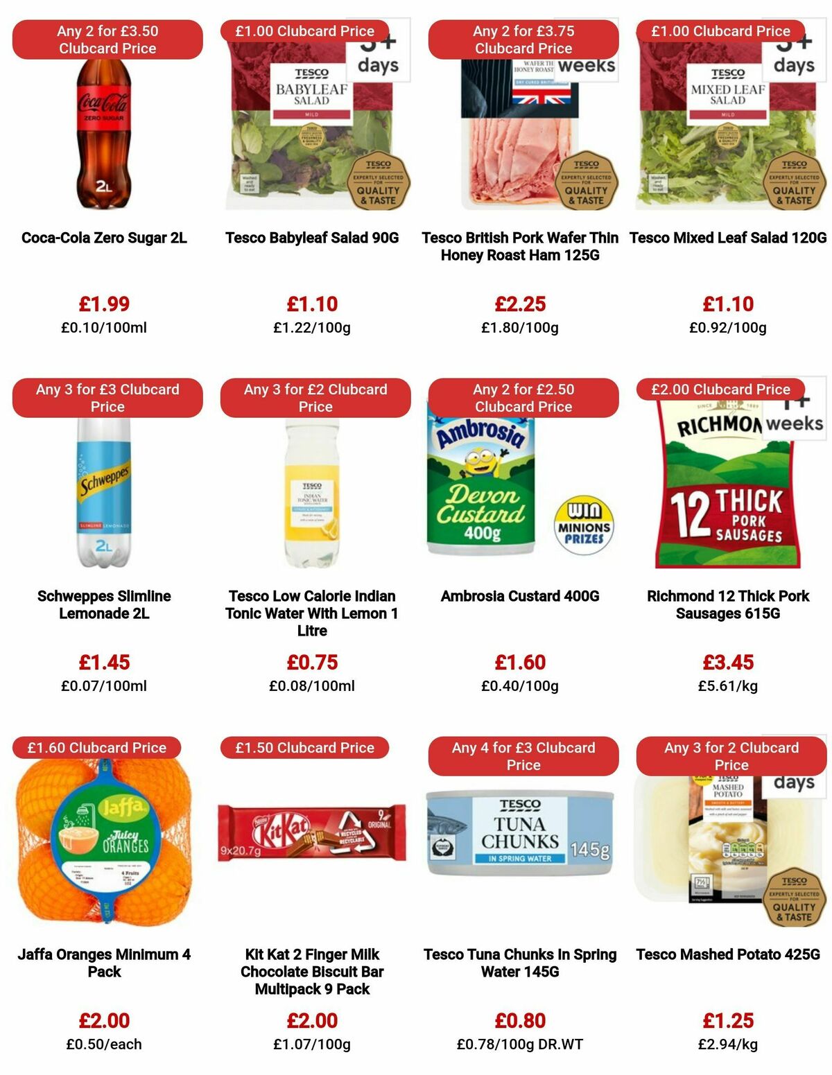TESCO Offers from 7 September