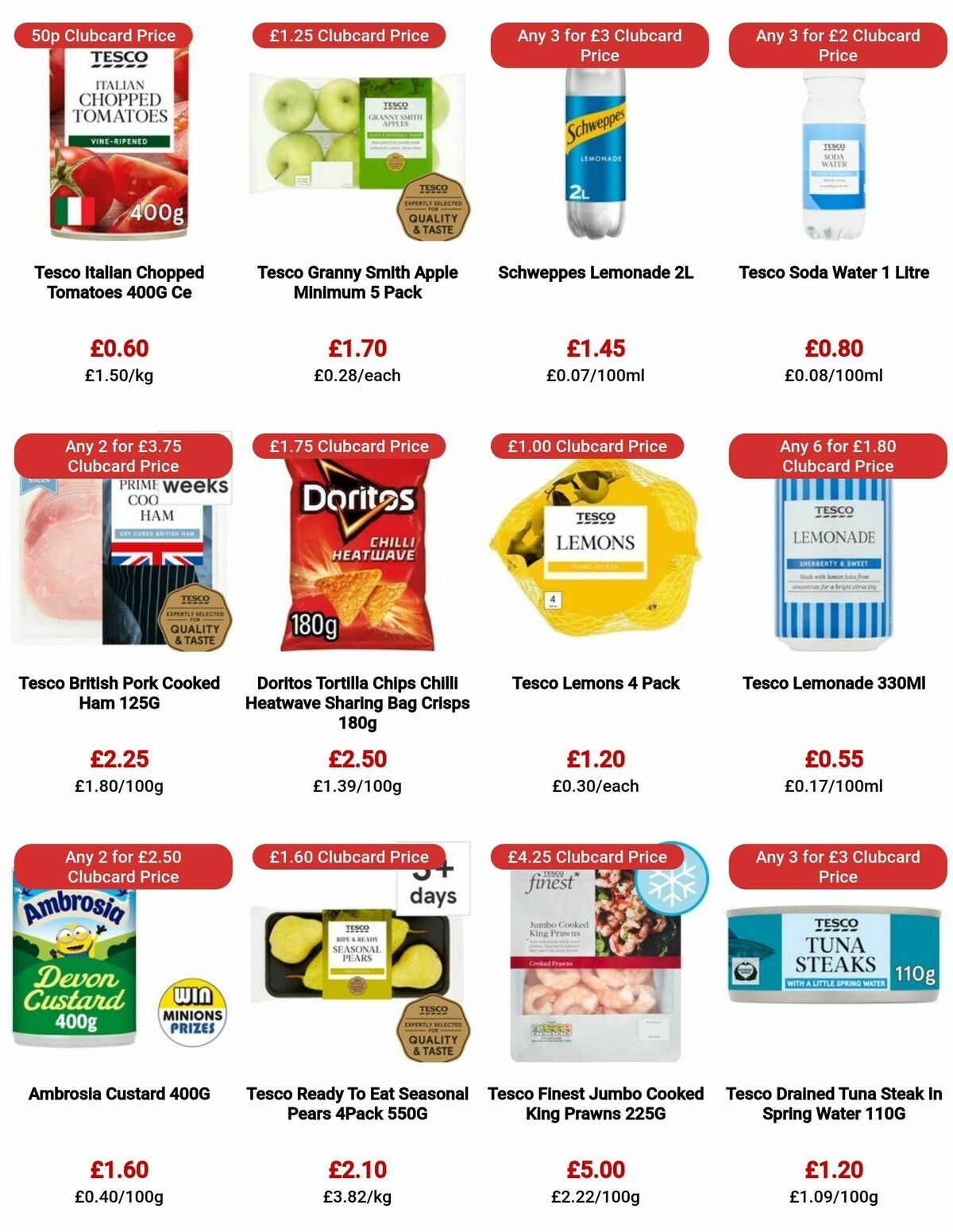 TESCO Offers from 14 September