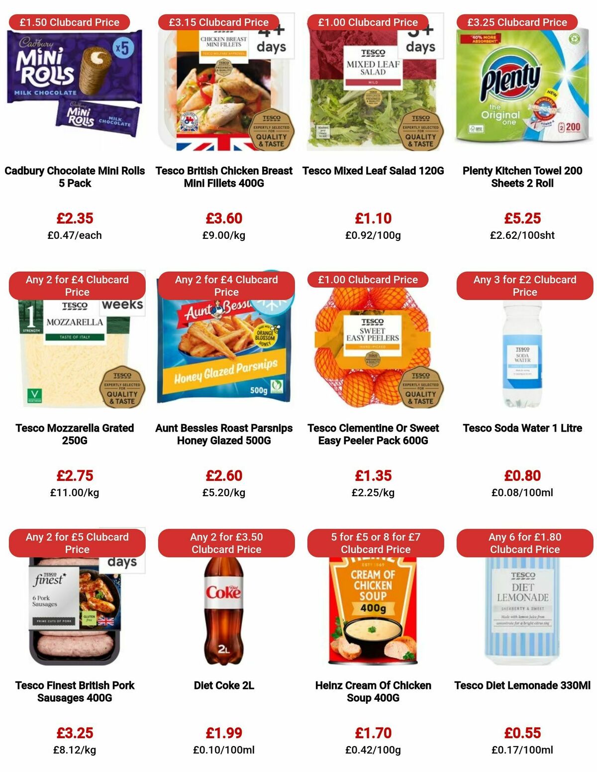 TESCO Offers from 21 September