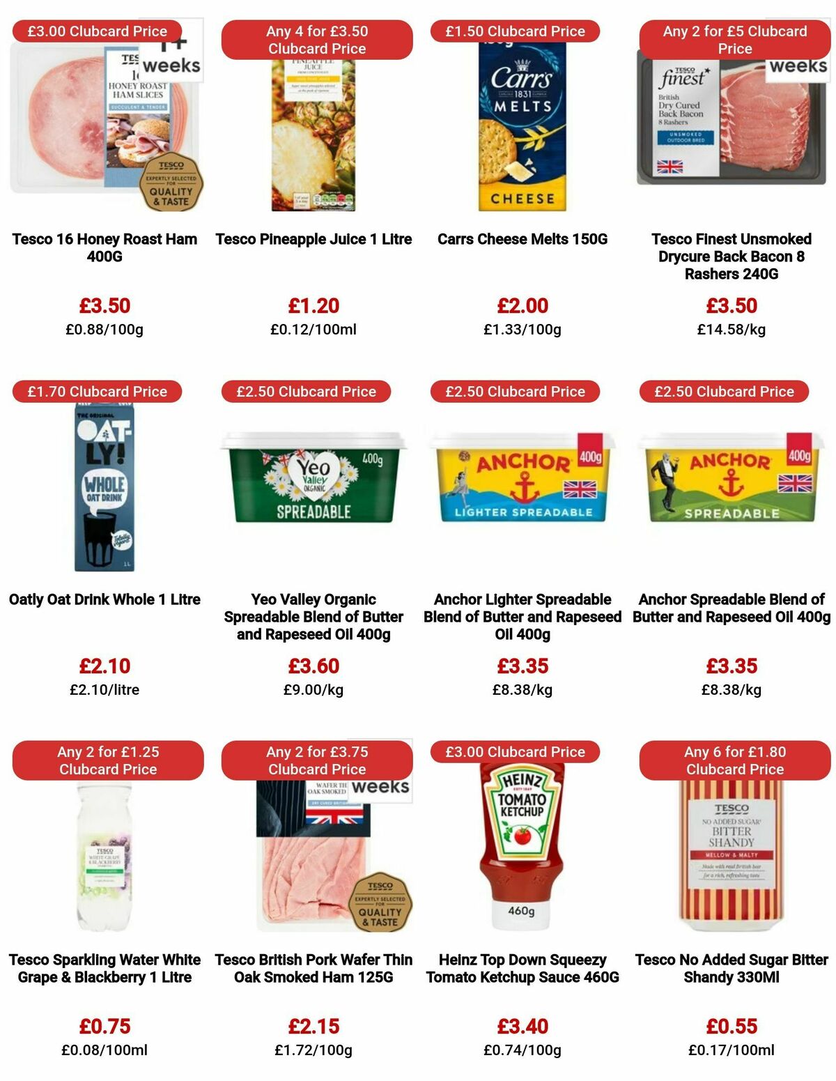TESCO Offers from 28 September