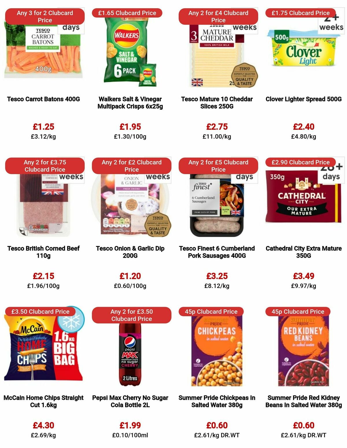 TESCO Offers from 28 September