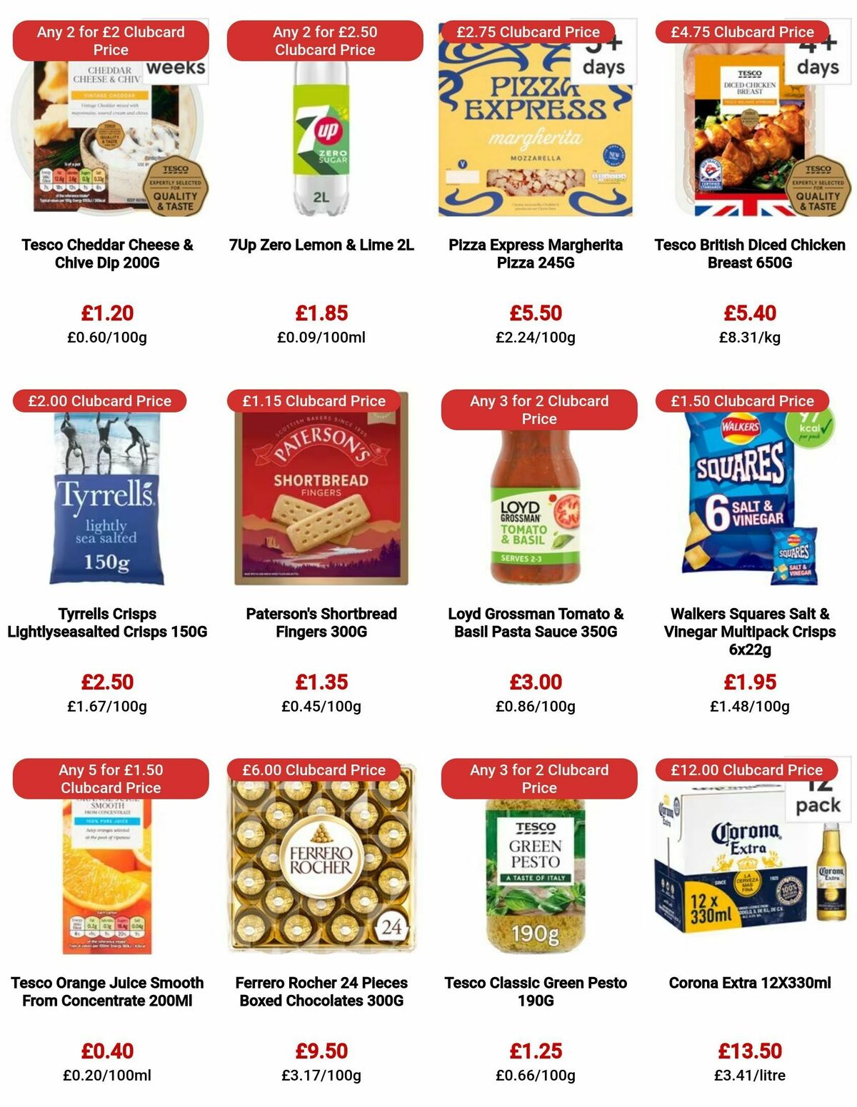 TESCO Offers from 28 September